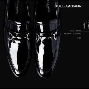 Men's Black Loafers by Dolce&Gabbana
